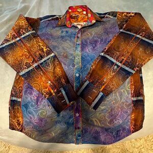 Robert Graham - Limited Edition - Men's Large Button Down Classic Fit/ Pre-own